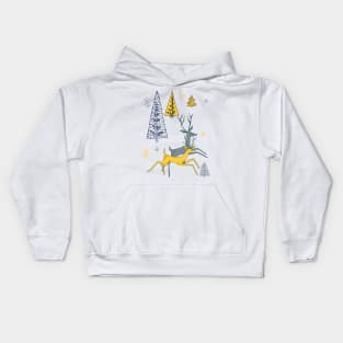 Cute Cartoon Deer Kids Hoodie